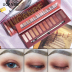 UCANBE Dubai Eyeshadow Puppet Girl Matte Earth Color Ins Super Fire Network Red nude Hàng hóa tự nhiên Quốc gia ngang giá phấn mắt giá học sinh Bóng mắt