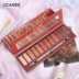 UCANBE Dubai Eyeshadow Puppet Girl Matte Earth Color Ins Super Fire Network Red nude Hàng hóa tự nhiên Quốc gia ngang giá phấn mắt giá học sinh Bóng mắt