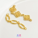 Аксессуар ручной работы, ручка, браслет, золото 750 пробы, золотой цвет, «сделай сам»