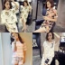 Hàn quốc phiên bản của ngắn tay đồ ngủ nữ mùa hè Hàn Quốc phiên bản của sinh viên tươi và đáng yêu lỏng dịch vụ nhà quần short hai mảnh phù hợp với đồ ngủ cộc tay cho nữ Giống cái