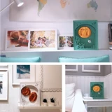 Детские отпечатки рук и ног, чернильная подушечка, фоторамка для новорожденных, детский креативный сувенир, креативный подарок