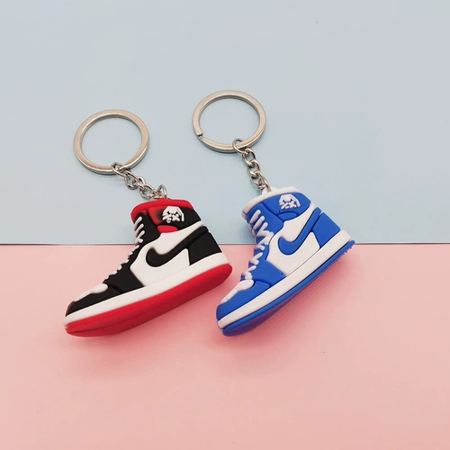 Air jordan, креативный маленький трехмерный брелок, баскетбольная спортивная обувь, подвеска, 3D, подарок на день рождения
