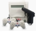 Bảng điều khiển trò chơi D31 8 màu đỏ và trắng chính hãng của Nintendo Gửi tay cầm sừng - Kiểm soát trò chơi Kiểm soát trò chơi