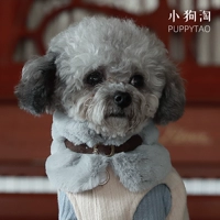 Голубой шарф кролика