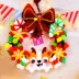Giáng sinh món quà vòng hoa trang trí cửa đồ trang trí cảnh bố trí sáng tạo trẻ em tự làm bộ sản xuất