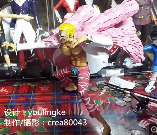 Бесплатная доставка Youlingke One Piece Dudu Doflando 3D Anime Paper