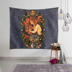 Châu âu và Mỹ nhân vật dòng tóm tắt đầu giường art tường trang trí tấm thảm bạt ảnh nền vải khăn trải bàn bìa Tapestry