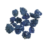 Натуральный полный полная чисточная синяя медная руда образец кристаллического цветочного образца шицкий монокристалл 1-1,5 см.