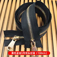 Черные золотые зубы 100 см (двойная голова)