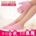 Spa gel găng tay chân bìa vẻ đẹp găng tay tay phim tay chống khô giữ ẩm tay bảo trì vớ dầu Điều trị tay