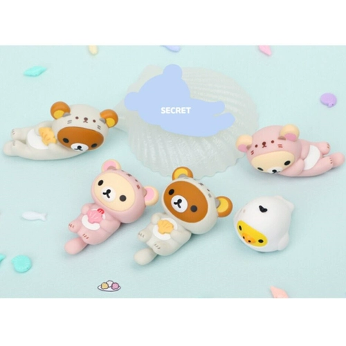 Spot Korea Limited Подлинная японская японская легкая медведя Blay Basic Box Small Doll Rilakkuma 20 выдра