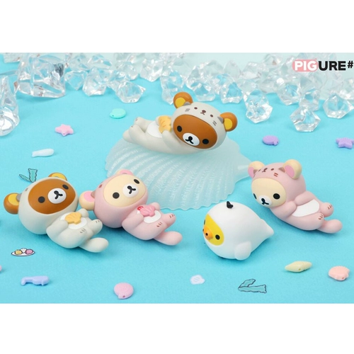 Spot Korea Limited Подлинная японская японская легкая медведя Blay Basic Box Small Doll Rilakkuma 20 выдра