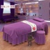 Vẻ đẹp trải giường nhà máy trực tiếp giường massage bìa Châu Âu đơn giản beauty salon trải giường phổ kích thước bông giá thấp Trang bị tấm