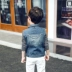 Quần áo trẻ em trai lớn cậu bé denim vest vest vest trẻ em 2019 mùa xuân nam big boy vest cao bồi - Áo ghi lê