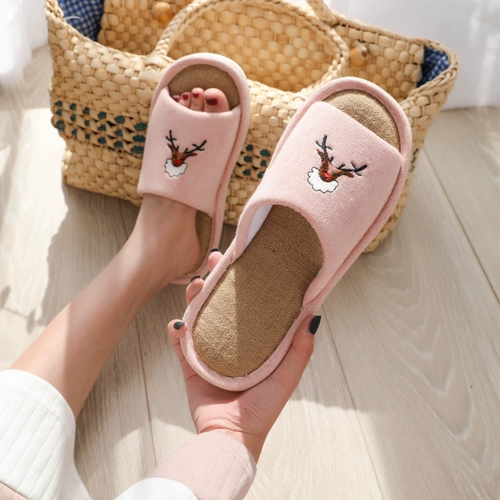 Детские мультяшные милые нескользящие тапочки подходит для мужчин и женщин, семейный стиль