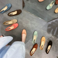 Обувь, универсальные туфли с бантиком на плоской подошве, 2022, осенняя