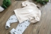 Trẻ em đồ lót nhiệt trẻ em cotton dày bé trai và cô gái đồ ngủ không xương hươu cashmere quần áo mùa thu quần dài phù hợp với bộ đồ ngủ trẻ em cao cấp Quần áo lót