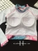 暧昧 -Korea lặn dài tay chia áo tắm nữ boxer hồng lướt kem chống nắng ngực lớn ngực nhỏ giảm béo bụng