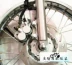 CG125 Gia Lăng 70 xe máy retro sửa đổi bánh xe mở rộng bánh xe bánh xe phía trước disc brake kit phanh dầu sửa đổi