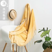 Wozi nhà Bắc Âu chăn bông hình học giản dị chăn bông chăn đơn giản chăn đôi chăn sofa trang trí chăn - Ném / Chăn