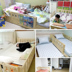 Trẻ em giường công chúa trẻ em duy nhất giường thông lớp 1 m trẻ em giường với hộ lan tôn sóng cậu bé cô gái rắn giường gỗ cot Giường