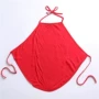 61 trẻ em ngày trẻ em tạp dề quần áo hiệu suất với đồ ngủ đồ lót yếm có dây đeo bụng bụng chu vi cuộc sống bông đỏ nội y xuyên thấu
