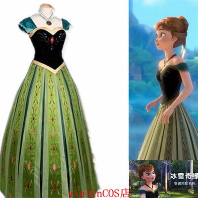 Section 7cosplay Disney magic hair Strange fate Rapunzel  Long hair Princess Dress adult princess comic full dress dress adult
