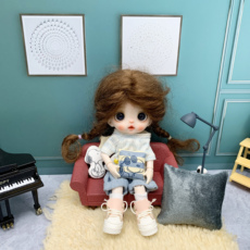 bjd场景道具娃屋 【1:12娃屋墙纸】[集合6]盲盒/ob11/gsc手办室内简约展示收纳背景