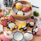 Aiki Ai Beauty Pig Cart вместо молока соевое молоко соевое дудоу детское овощное завтрак комбинация продуктов питания детка