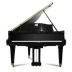 Đàn piano nguyên bản nhập khẩu thời trung cổ dễ thương DIAPASON D-183 Diapansen KAWAI piano - dương cầm