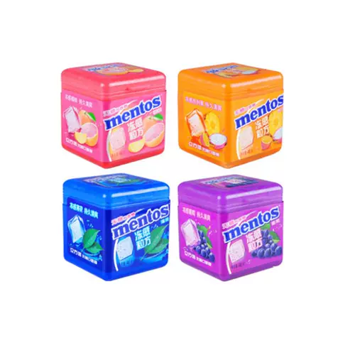 2 коробки Менса Манса заморозить датчик кубический сахарная мята для резинки, мята, фруктовые ароматизаторы, закуски, свежесть