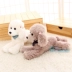 Mô phỏng Chó Teddy Dog Doll Poodle Đồ chơi sang trọng Chó búp bê Búp bê Quà tặng sinh nhật Cô gái - Đồ chơi mềm