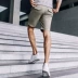 Mua quần áo mát mẻ hàng đầu cửa hàng thương hiệu nam quần mỏng nam chân quần rắn màu đơn giản nông kaki quần thường - Quần mỏng quần áo thể thao nam Quần mỏng