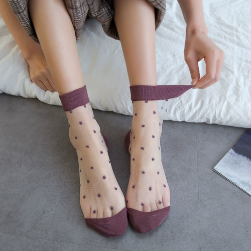 Японские сексуальные тонкие носки, летние колготки, средней длины