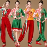 Демисезонный бархатный танцующий комплект для пожилых людей, фонарь, штаны, новая коллекция, для среднего возраста