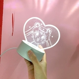 Японская настольная лампа, ночник с проектором, украшение подходит для фотосессий, реквизит, подарок на день рождения