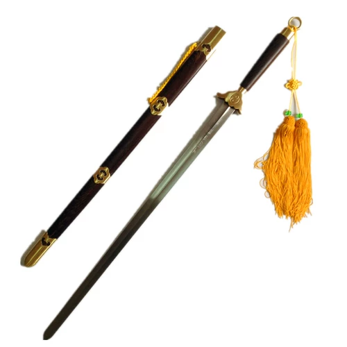 Hongyue Wudang Taiji Меч меч из нержавеющей стали Мягкий меч Чен Шикс, выступая на боевых искусствах, меч, меч, длинная ручка меч