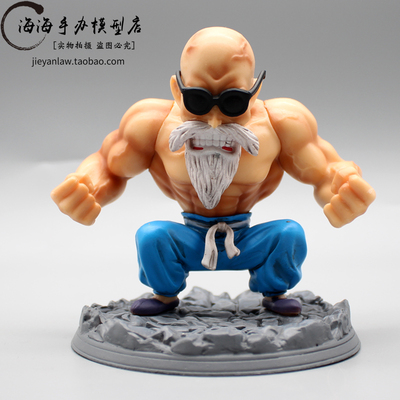 taobao agent Dragon Ball GK Muscle Turtle Fairy, Teacher Wu Tian, Wu Tian, Wu Shuang Domestic Q version hand -run statue model swing