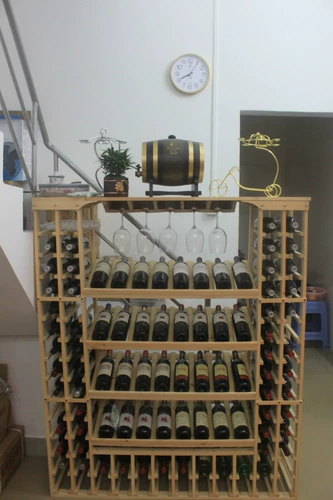 Новый винный винный шкаф для винного шкафа из креативного дерева