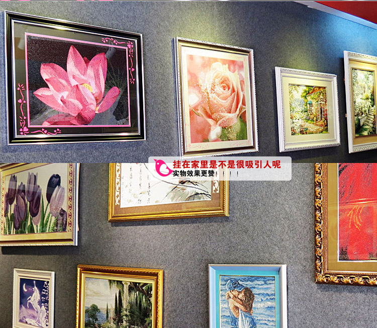 Сверкающие картины своими руками из алмазных граненых наклеек!