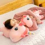 Плюшевая милая игрушка, детская подушка, тряпичная кукла для сна, единорог