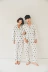 Ins style Hàn Quốc xương rồng hai lớp sợi cotton dịch vụ nhà thoáng khí đồ ngủ nhà cha mẹ-con đôi đồ lót đẹp Cặp đôi