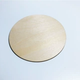 Круглое деревянное художественное оформление, 2мм, 3мм