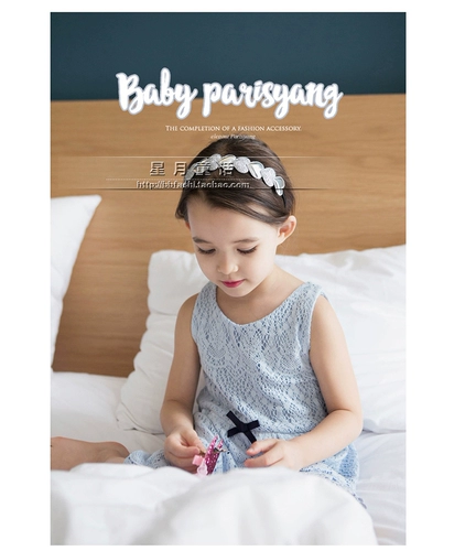 Импортный детский аксессуар для волос, ободок, шпильки для волос, в корейском стиле