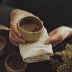 Những thăng trầm của cuộc sống. Một nhà trà đạo Nhật Bản phụ kiện ramie thấm nước mềm khăn trà vải khăn ăn placemat vải nền - Trà sứ