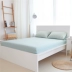 Scorpio cotton đan giường, mảnh duy nhất màu rắn bông non-slip giường bìa mềm sheets đôi Nhật Bản mùa xuân và mùa hè bộ đồ giường 	ga giường bo chun Trang bị Covers