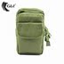 Thể thao ngoài trời chiến thuật X-2 túi molle phụ kiện túi thể thao giản dị chịu mài mòn vành đai túi nylon túi đeo hông nữ mini Túi