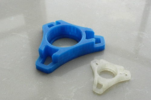 Аэрокосмическая 3D Sculpture PLA 1,75 мм синие расходные материалы Mercury Reprap 3D -печать Slafdm