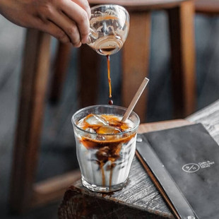 Стекло кофе Плоская белая Австралия белый Чашка грязно кофе Ins флейта один продукт ICE Latte Cup