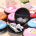 Mini xách tay silicone phim hoạt hình tai nghe túi tinplate lưu trữ dữ liệu túi dòng charger coin purse U đĩa U lá chắn ví da Ví tiền